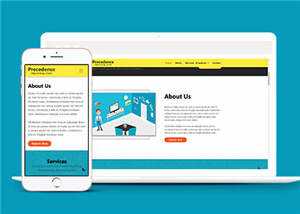通用创意思维案例展示HTML网站模板下载 - 源空间