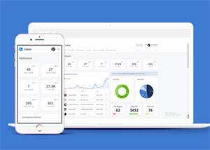 大气后台框架响应式模板下载 - 源空间