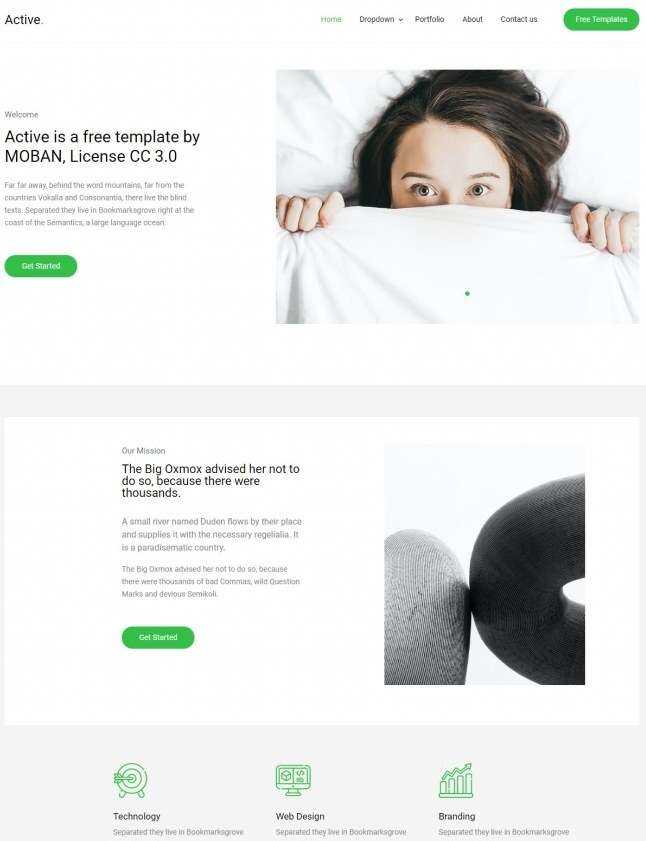 现代设计资讯博客网站html模板 - 源空间