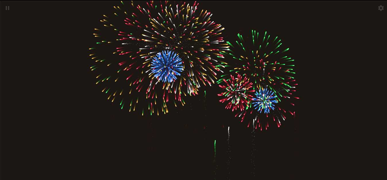 H5自适应烟花源码带烟花设置 - 源空间