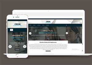 简洁创意内容写作博客网页模板 - 源空间