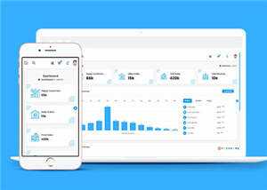 电商后台系统框架管理模板下载 - 源空间