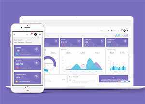 手机app运营数据统计后台模板下载 - 源空间