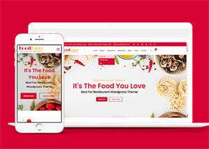 餐饮店铺外卖网站模板源码下载 - 源空间