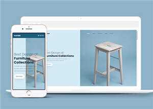 家居品牌公司响应式网页模板下载 - 源空间
