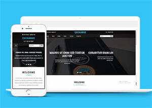 简洁大气图书印刷企业网站模板 - 源空间