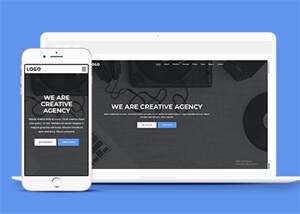 黑色全屏艺术设计网站模板下载 - 源空间