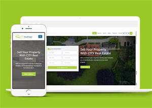 房地产销售中介网站模板源码下载 - 源空间