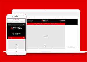 宽屏服装电子商务公司网站模板 - 源空间