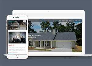 房地产建设设计公司网站模板 - 源空间