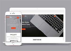 响应式UI设计师项目展示模板 - 源空间