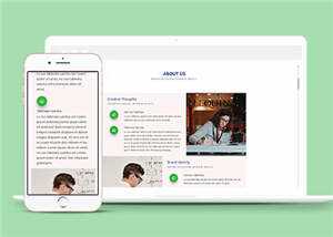 创新产品响应式通用网页模板下载 - 源空间