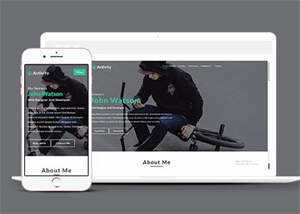 响应式自行车设计公司网站模板 - 源空间