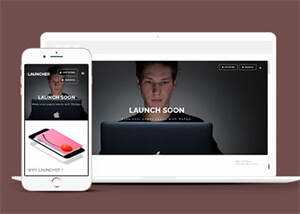 宽屏响应式应用APP网站模板下载 - 源空间