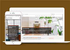 金融保险投资业务响应式网页模板 - 源空间