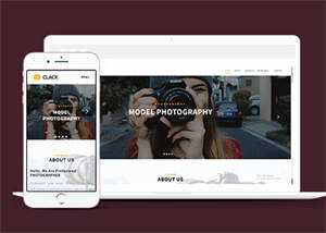 响应式欧美人休艺术HTML模板下载 - 源空间