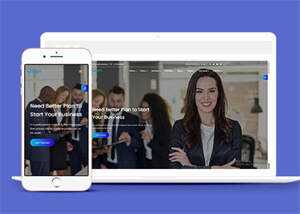营销咨询服务网站HTML5模板 - 源空间