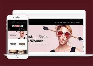 响应式眼镜网上商城HTML5模板 - 源空间
