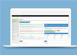 响应式后台源码通用管理模板下载 - 源空间