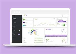 响应式简约后台管理源码模板下载 - 源空间