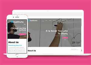 演讲口才培训公司网站模板 - 源空间