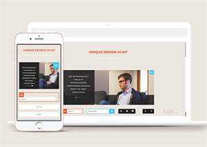 专业设计HTML5手机UI套件下载 - 源空间