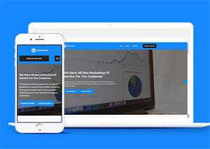 SEO优化团队类网站模板下载 - 源空间