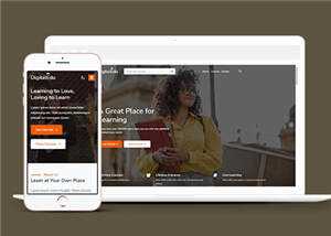 简约心理学HTML网页模板下载 - 源空间