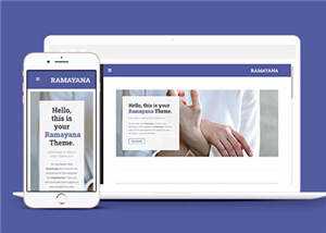 宽屏企业产品信息响应式网站模板下载 - 源空间