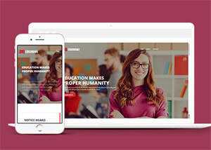 响应式教育机构学校HTML5模板 - 源空间