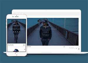 大气网页设计单页类网站模板 - 源空间