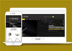 简洁响应式灯具公司前端模板下载 - 源空间