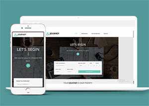 浅蓝色旅行社HTML网站模板下载 - 源空间