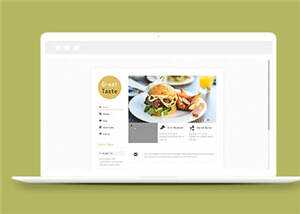 简洁快餐店源码模板下载 - 源空间