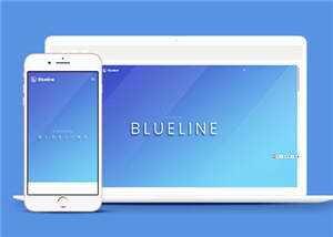 宽屏在线信息展示响应式网页模板下载 - 源空间