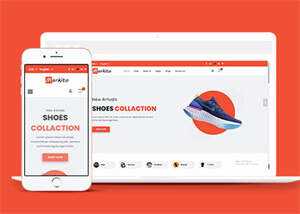 服装配饰生活电商网站模板源码 - 源空间