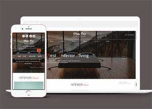 房屋装饰类公司网站模板下载 - 源空间