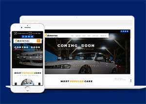 二手豪车销售官网网站模板下载 - 源空间