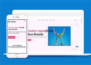 创意品牌广告设计公司网站模板 - 源空间