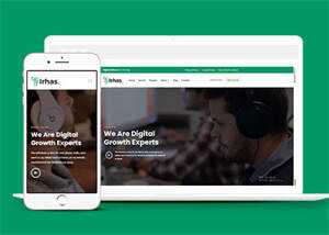 数字软件信息科技公司网站模板 - 源空间