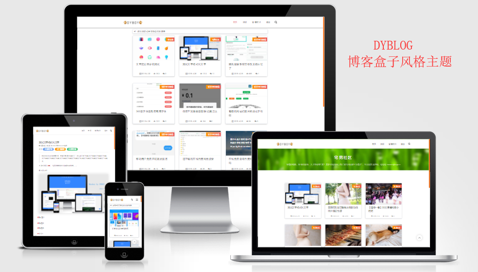 Emlog主题-DYBLOG 个人博客主题模版 - 源空间
