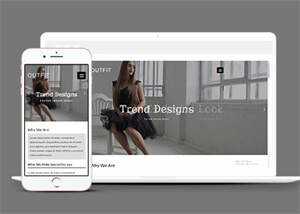 世界服装品牌时尚网站模板下载 - 源空间