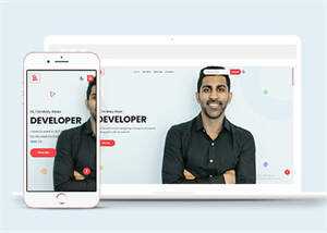 设计师个人介绍简历类模板下载 - 源空间