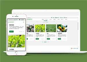 大气响应式绿化企业网站模板源码下载 - 源空间