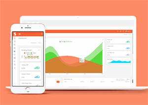 简洁后台管理员系统网站模板 - 源空间