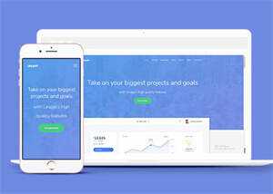 互联网云平台公司网站模板源码 - 源空间