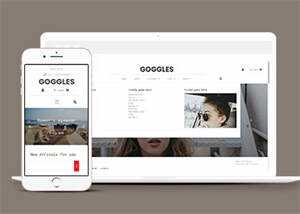 关于网上眼镜商城网站模板下载 - 源空间