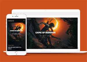 游戏制作公司官网网站模板下载 - 源空间