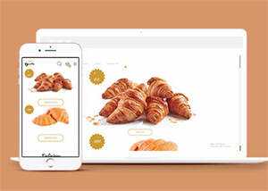 Bootstrap面包店订餐模板下载 - 源空间