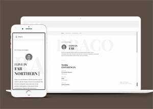 简洁程序员求职简历模板下载 - 源空间